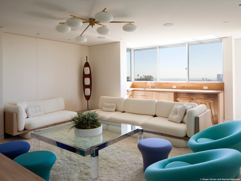 10 Beautiful Living Room Design by Marmol Radziner