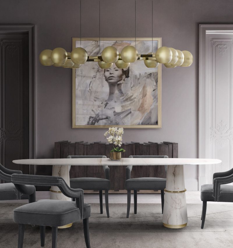 Elegant Dining Room Sideboard Decorating Ideas