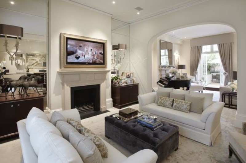 Katharine Pooley - 10 Luxury Living Room Decoration Inspiration