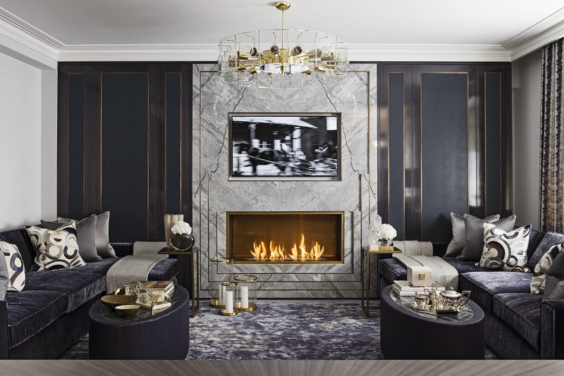 Katharine Pooley - 10 Luxury Living Room Decoration Inspiration
