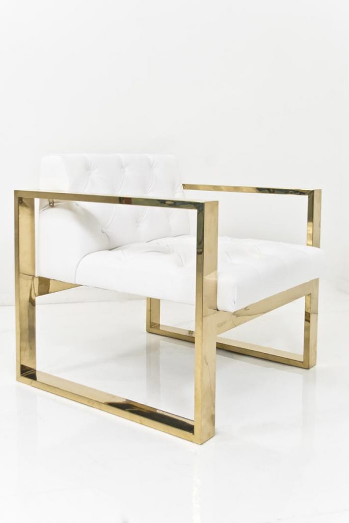 8 Modern Gold Chairs for your Living Room