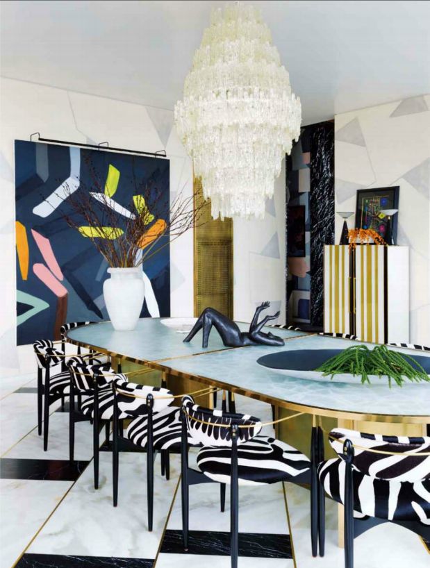 How to Give Elegance to Dining Rooms with Kelly Wearstler Style
