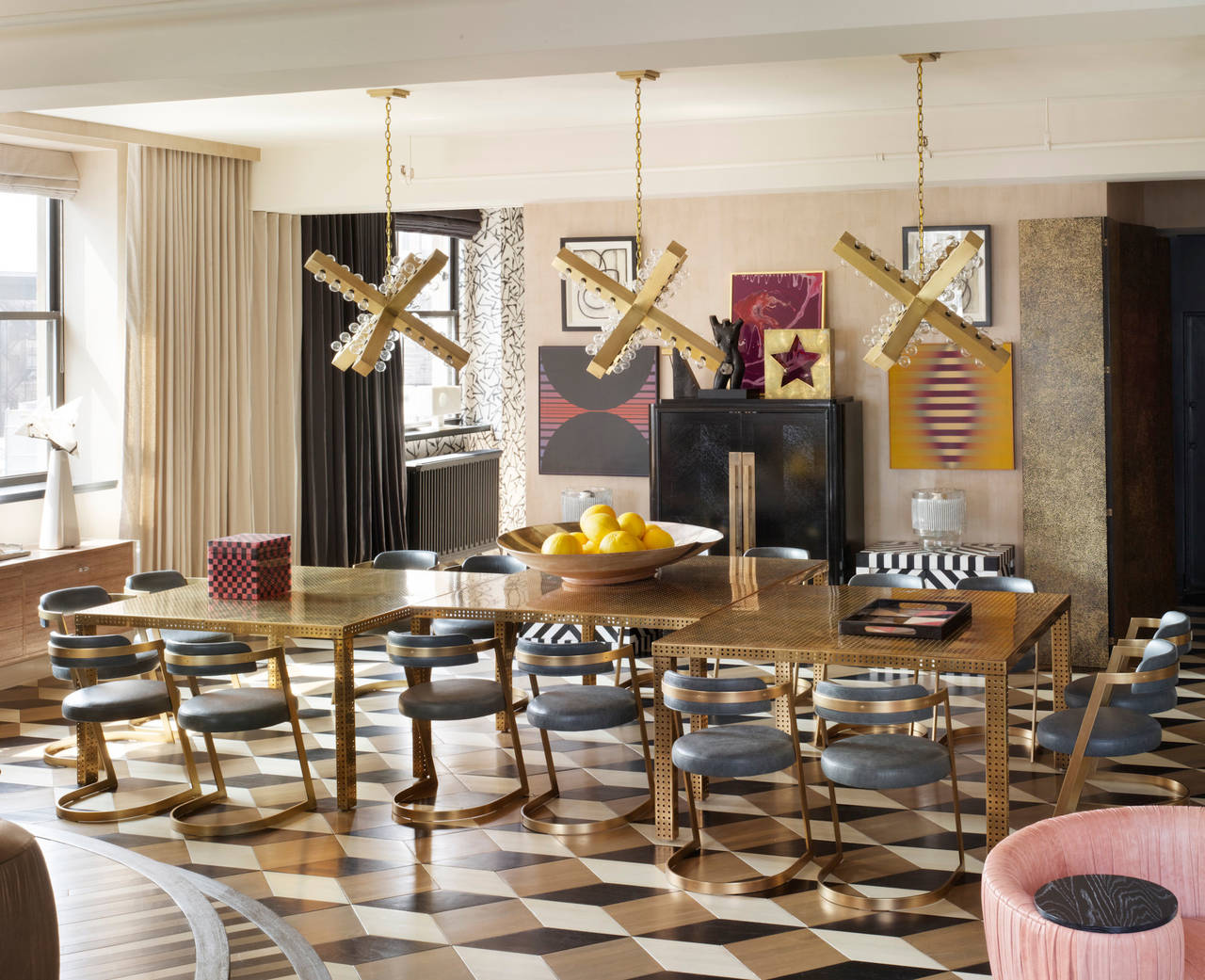 How to Give Elegance to Dining Rooms with Kelly Wearstler Style