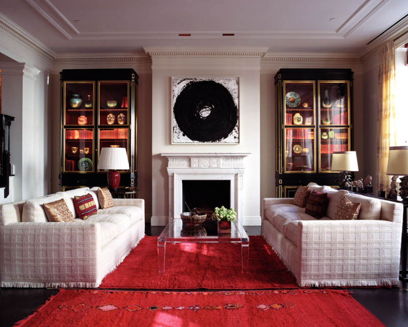 Peter Marino's Best Living Room Designs. New York Residence