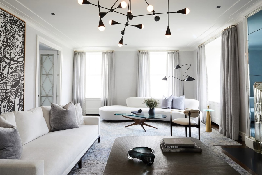 ka design group new york interior design modern contemporary dining living room inspiration