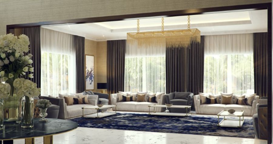 M Interior Modern Living Room Ideas