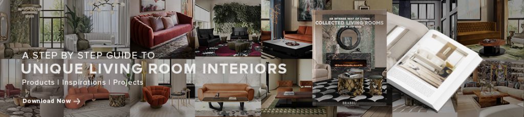 Banner of unique living room interiors: products, inspirations, and projects.